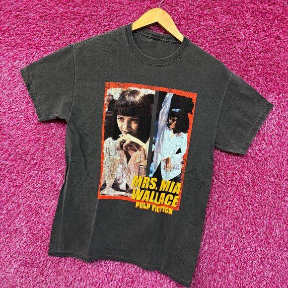 Pulp Fiction Mrs Mia Wallace Dance Date Poster Movie Tee M - Picture 3 of 4